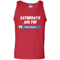 Fortnite Saturdays Are For Victory Royale Tank Top - The White Eagles