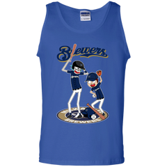Milwaukee Brewers Baseball Rick And Morty Tank Top - The White Eagles
