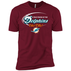Nfl Dilly Dilly Miami Dolphins A True Friend Of The Dolphins Men's Sleeve Shirt - The White Eagles