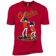 Baltimore Orioles Baseball Rick And Morty Men's Sleeve Shirt - The White Eagles