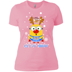 Minion Bethune-cookman Wildcats Ugly Christmas Sweaters Let It Snow Ladies' Shirt - The White Eagles
