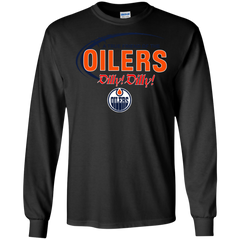 Dilly Dilly A True Friend Of The Edmonton Oilers LS Cotton T-Shirt - The White Eagles