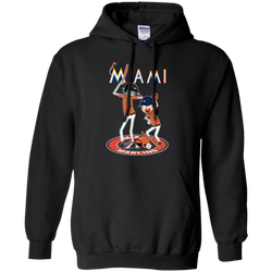 Miami Marlins Baseball Rick And Morty Hoodie - The White Eagles
