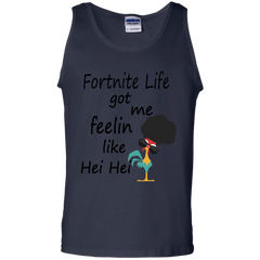 Fortnite Life Got Me Feelin Like Hei Hei Tank Top - The White Eagles