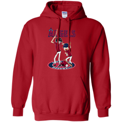 Los Angeles Angels Baseball Rick And Morty Hoodie - The White Eagles