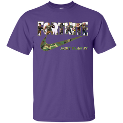Fortnite Nike Camo Just Play It Shirts Cotton T-Shirt - The White Eagles
