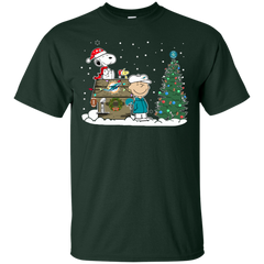 Miami Dolphins Snoopy The Peanuts Ugly Christmas Sweater  Super Bowl Cotton T-Shirt - The White Eagles