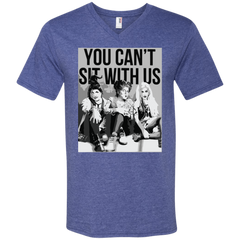 You Can't Sit With Us Hocus Horror Halloween Shirt Men's V-Neck T-Shirt - The White Eagles
