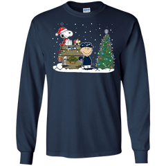Seattle Seahawks Snoopy The Peanuts Ugly Christmas Sweater  Super Bowl LS Cotton T-Shirt - The White Eagles