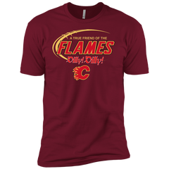 Dilly Dilly A True Friend Of The Calgary Flames Men's Sleeve Shirt - The White Eagles