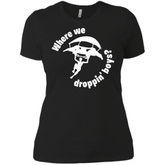 Fortnite Where We Droppin Ladies' Shirt - The White Eagles