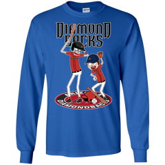 Arizona Diamondbacks Baseball Rick And Morty LS Cotton T-Shirt - The White Eagles