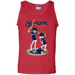 Milwaukee Brewers Baseball Rick And Morty Tank Top - The White Eagles