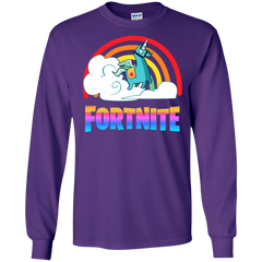 Fortnite Battle Royale Unicorn LS Cotton T-Shirt - The White Eagles