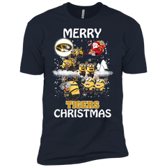 Missouri Tigers Ugly Christmas Sweaters Minions Santa Claus Merry Christmas Men's Sleeve Shirt - The White Eagles