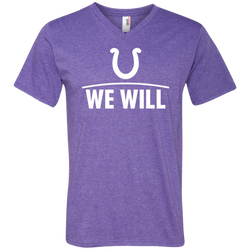 We Will Shirt For Indianapolis Colts Fans Men's V-Neck T-Shirt - The White Eagles