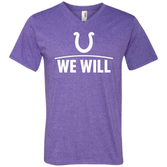 We Will Shirt For Indianapolis Colts Fans Men's V-Neck T-Shirt - The White Eagles