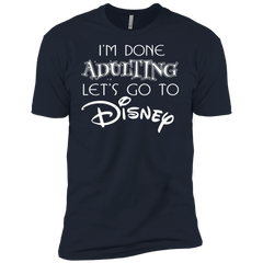I'm Done Adulting Let's Go To Disney Shirt Men's Sleeve Shirt - The White Eagles