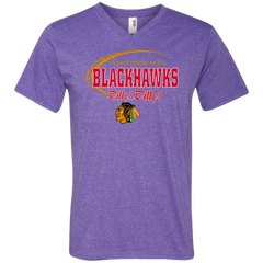 Dilly Dilly A True Friend Of The Chicago Blackhawks Men's V-Neck T-Shirt - The White Eagles