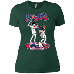 Atlanta Braves Baseball Rick And Morty Ladies' Shirt - The White Eagles