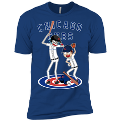 Chicago Cubs Baseball Rick And Morty Men's Sleeve Shirt - The White Eagles