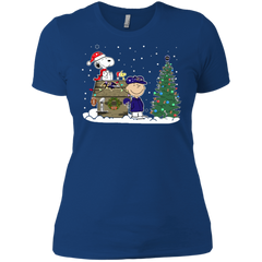 Baltimore Ravens Snoopy The Peanuts Ugly Christmas Sweater  Super Bowl Ladies' Shirt - The White Eagles