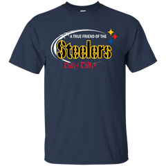 Dilly Dilly Pittsburgh Steelers A True Friend Of The Steelers Cotton T-Shirt - The White Eagles