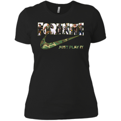 Fortnite Nike Camo Just Play It Shirts Ladies' Shirt - The White Eagles