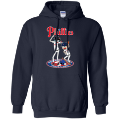 Philadelphia Phillies Baseball Rick And Morty Hoodie - The White Eagles