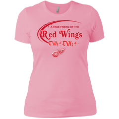 Dilly Dilly A True Friend Of The Detroit Red Wings Ladies' Shirt - The White Eagles