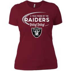 Dilly Dilly Raiders A True Friend Of The Raiders Ladies' Shirt - The White Eagles