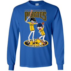 Pittsburgh Pirates Baseball Rick And Morty LS Cotton T-Shirt - The White Eagles