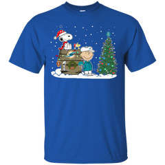 Miami Dolphins Snoopy The Peanuts Ugly Christmas Sweater  Super Bowl Cotton T-Shirt - The White Eagles