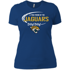 Dilly Dilly Jaguars A True Friend Of The Jaguars Ladies' Shirt - The White Eagles
