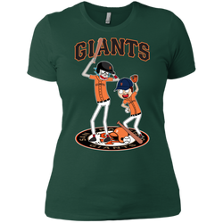 San Francisco Giants Baseball Rick And Morty Ladies' Shirt - The White Eagles