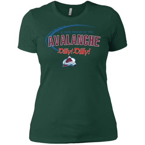 Dilly Dilly A True Friend Of The Colorado Avalanche Ladies' Shirt - The White Eagles