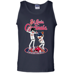 St Louis Cardinals Baseball Rick And Morty Tank Top - The White Eagles