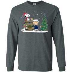 Dallas Cowboys Snoopy The Peanuts Ugly Christmas Sweater  Super Bowl LS Cotton T-Shirt - The White Eagles