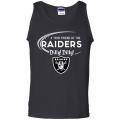 Dilly Dilly Raiders A True Friend Of The Raiders Tank Top - The White Eagles