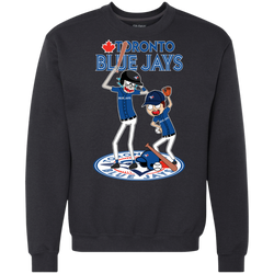Toronto Blue Jays Baseball Rick And Morty Sweatshirt - The White Eagles