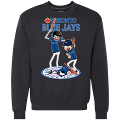 Toronto Blue Jays Baseball Rick And Morty Sweatshirt - The White Eagles