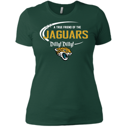 Dilly Dilly Jaguars A True Friend Of The Jaguars Ladies' Shirt - The White Eagles