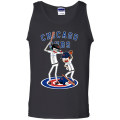 Chicago Cubs Baseball Rick And Morty Tank Top - The White Eagles