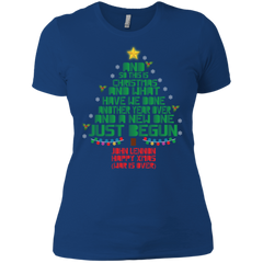 And So This Is And What Have We Done Another Year Over And A New One Just Begun John Lennon War Is Over Ladies' Shirt - The White Eagles