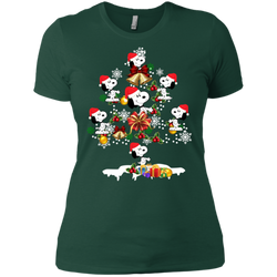 Christmas Is Coming Snoopy The Peanuts Movies Santa Claus Ugly Christmas Sweater Ladies' Shirt - The White Eagles