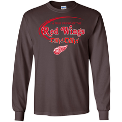 Dilly Dilly A True Friend Of The Detroit Red Wings LS Cotton T-Shirt - The White Eagles