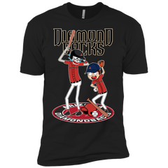 Arizona Diamondbacks Baseball Rick And Morty Men's Sleeve Shirt - The White Eagles