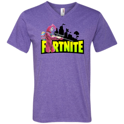 Fortnite Rabbit Raider Men's V-Neck T-Shirt - The White Eagles