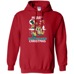 Coastal Carolina Chanticleers Ugly Christmas Sweaters Minions Santa Claus Merry Christmas Hoodie - The White Eagles
