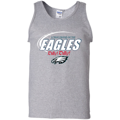 Nfl Dilly Dilly Philadelphia Eagles A True Friend Of The Eagles Tank Top - The White Eagles